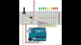 Vumetro con  ARDUINO UNO