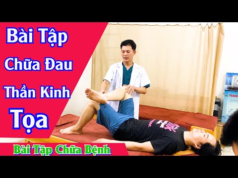 Video: 3 cách để điều trị đau thần kinh tọa bằng tập thể dục