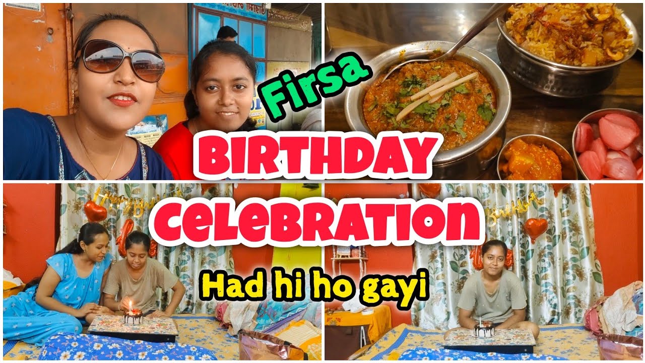Firsa Birthday Celebration♥️🎂|| Abto hadhi hogayi🎈#birthday #sankitaslife #lgbtcommunity