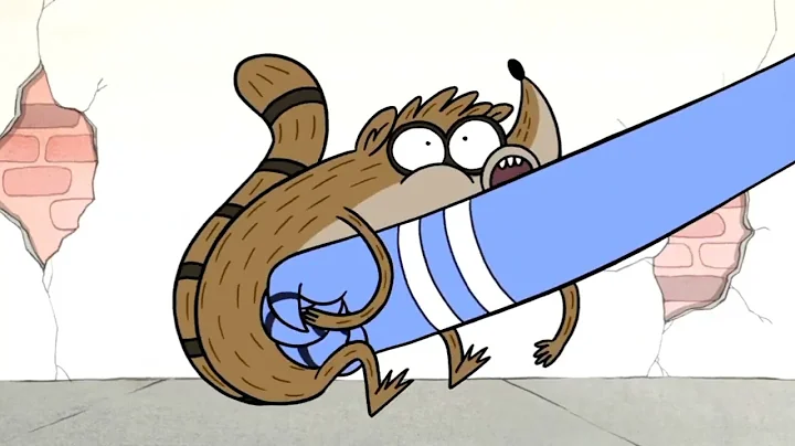 Regular Show - Grilled Cheese Deluxe S1E7 but only pain