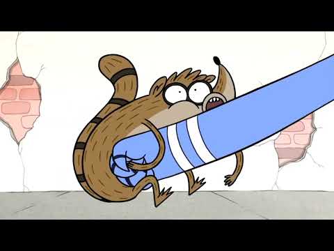 Regular Show - Grilled Cheese Deluxe S1E7 but only pain
