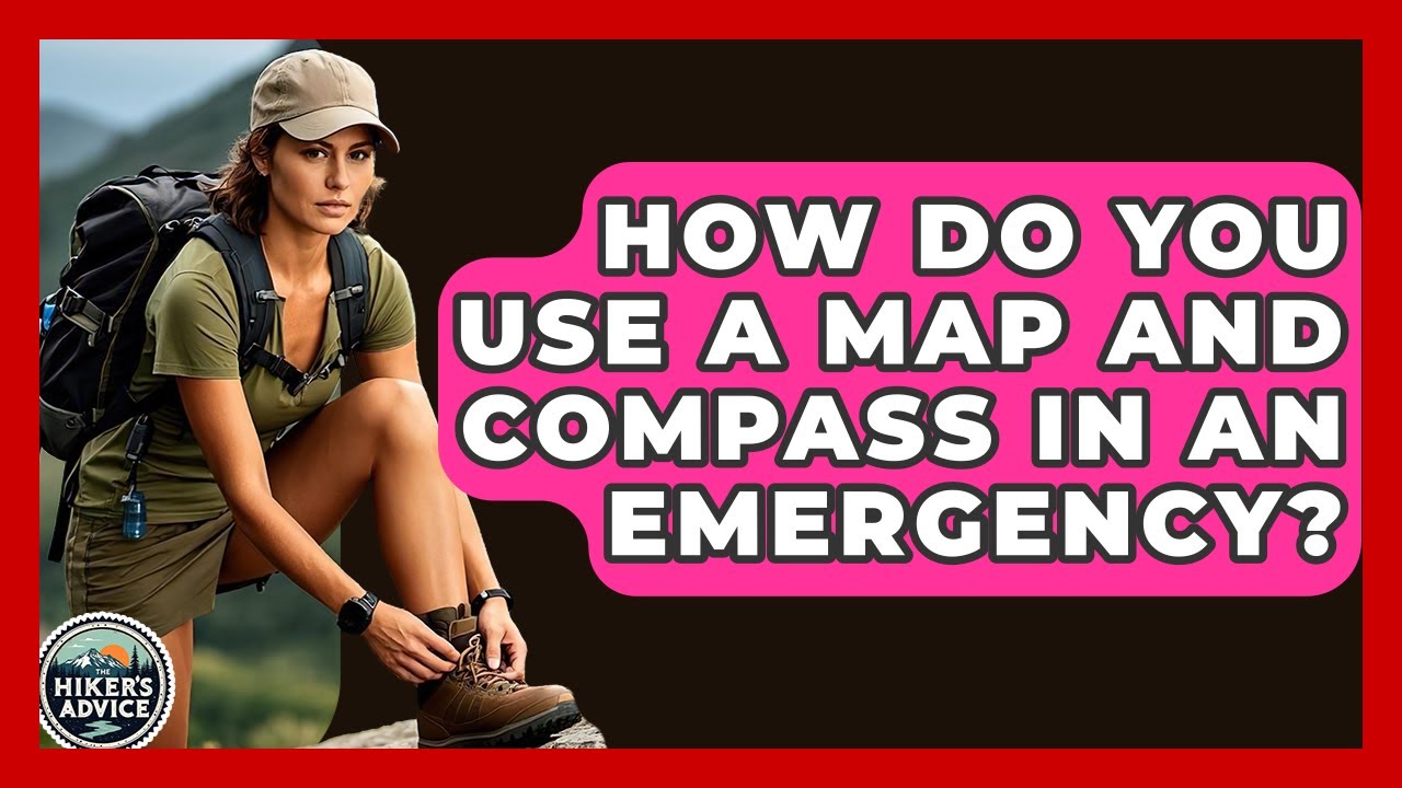 How Do You Use A Map And Compass In An Emergency? - The Hiker's Advice