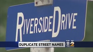 Duplicate Street Names