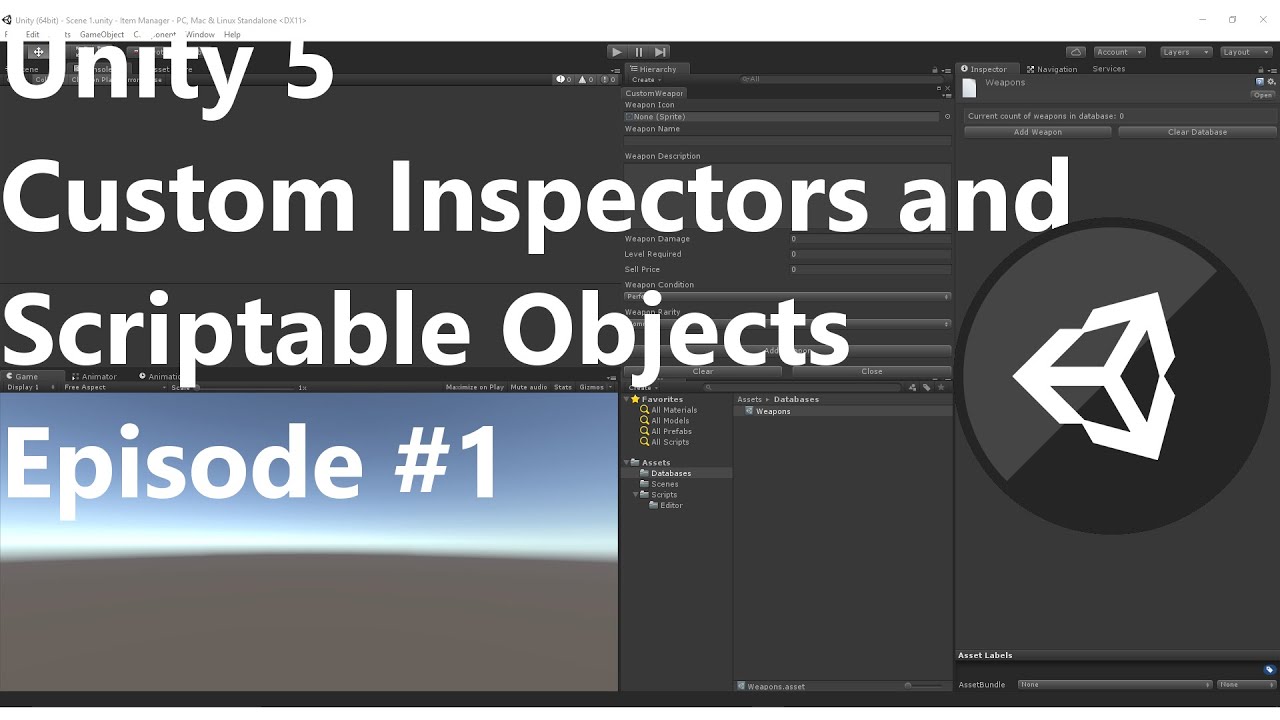 Scriptable objects. Custom Editor Unity. Inspector Custom. Инспектор Unity. Unity Editor Window.