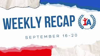 Weekly Recap 09-20-24