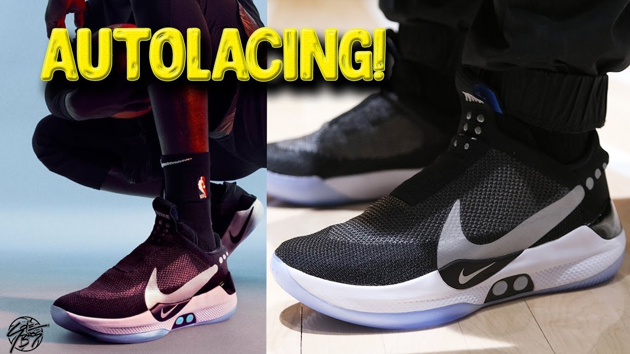 Nike Adapt BB Self Lacing Basketball Shoe Has Been Unveiled! - YouTube