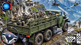 New Army Truck Simulator Driving - US Offroad Army Truck Driving 3D 2026 - Andriod Gameplay screenshot 4