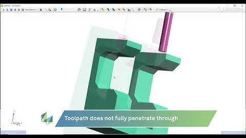 EDGECAM 2022 - Rough Profile Cycles Through Limited Hole Feature (engelsk)