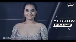 Sonakshi Sinha Takes On The Eyebrow Challenge