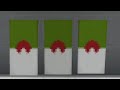 How to make algeria 🇩🇿 flag in minecraft pocket/java/bedrock edition part43 #trending #viral #shorts