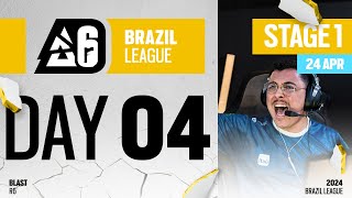 BLAST R6 | Brazil League 2024 - Stage 1 - Day 4