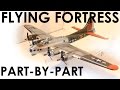 Revell b17g flying fortress partbypart build  model aircraft