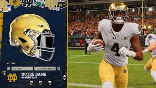 Notre Dame's Run Heavy Offense Is A BLAST! CFB26 Gameplay