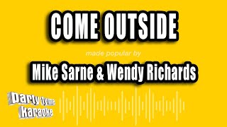 Mike Sarne & Wendy Richards - Come Outside (Karaoke Version)
