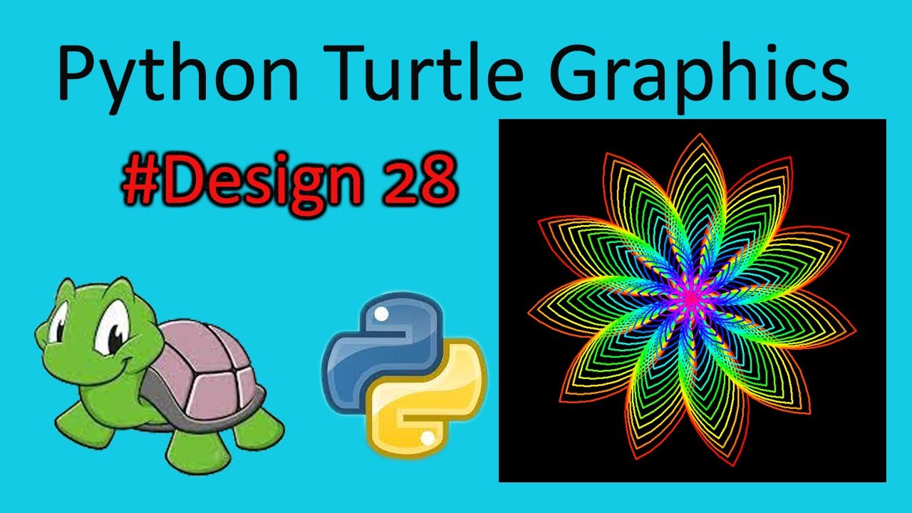 python turtle graphics tutorial || 