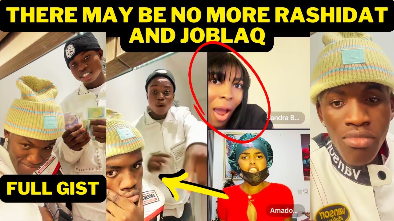 JOBLAQ TALKS ABOUT STATUS OF RELATIONSHIP WITH RASHIDAT 💔💔💔- PELLER INSULTS SANDRA BENEDE...VERY SAD