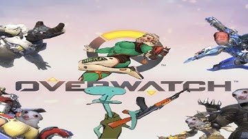 Overwatch Comp Open Queue Win [Rise of Ana] - Full Match 2x speed