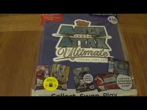 MATCH ATTAX ULTIMATE 2018/19 STARTER PACK OPENING trading screen