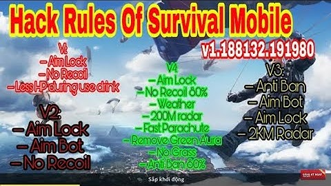 RULES OF SURVIVAL - NEW ASSETS.NPK X-RAY WALL AIMBOT | NO RECOIL | NO ROOT | NO BANNED ANDROID 2025