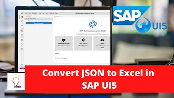 Convert JSON to Excel in SAP UI5 | SAP UI5 Projects