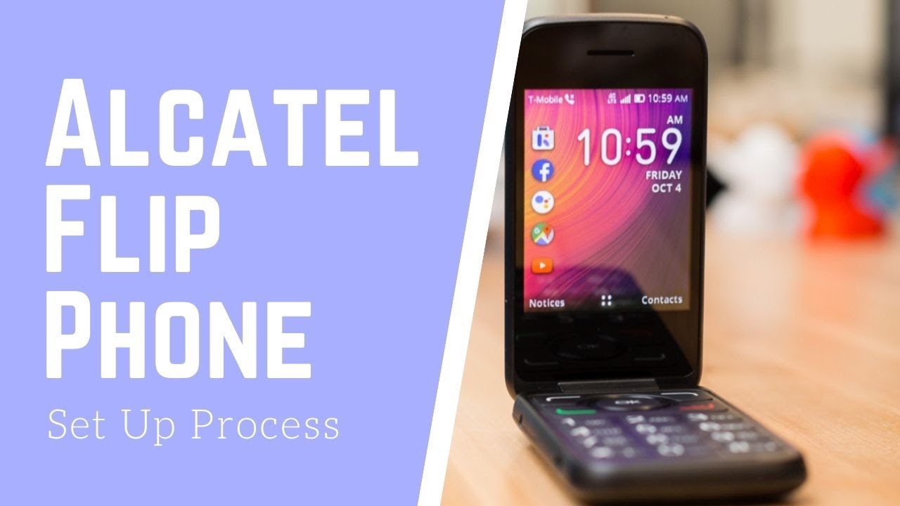 How To Set Up An Alcatel Flip Phone