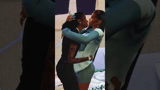 “Over Some Wine & Whiskey” | Sims 4 Love Story Kiss | Full Video on Patreon | The Sarah O. #shorts