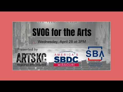 SVOG Arts Information Session with ArtsKC, SBA, and SBDC at UMKC