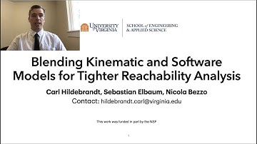 Blending Kinematic and Software Models for Tighter Reachability Analysis - ICSE NIER 2020