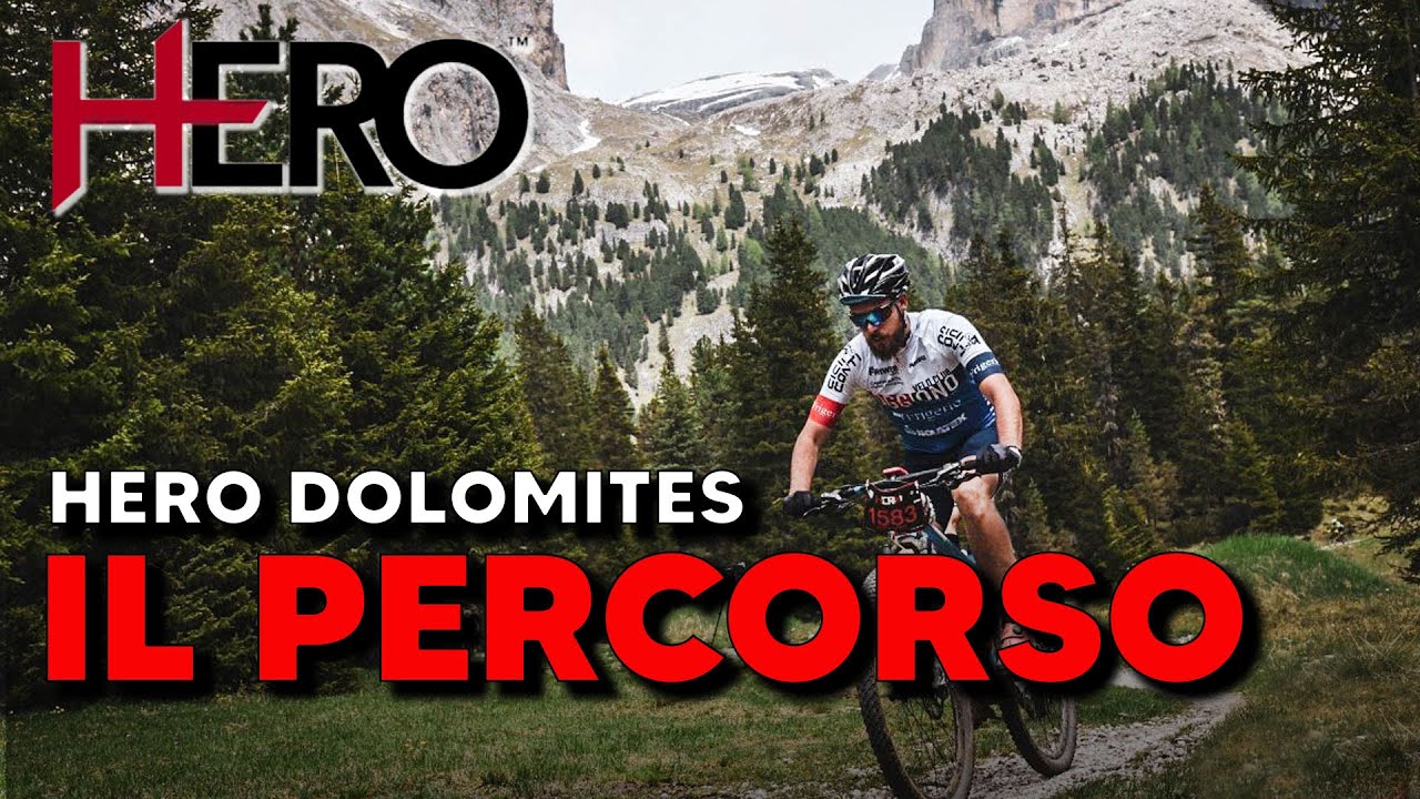 IL PERCORSO DELLA GARA DI MOUNTAINBIKE PIÙ DURA DEL MONDO (86 Km 4.500m D+): BMW HERO DOLOMITES