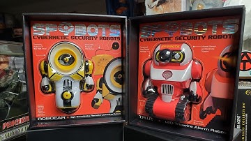 SPYBOTS : T.R.I.P. AND ROBOEAR ROBOTS  !!!