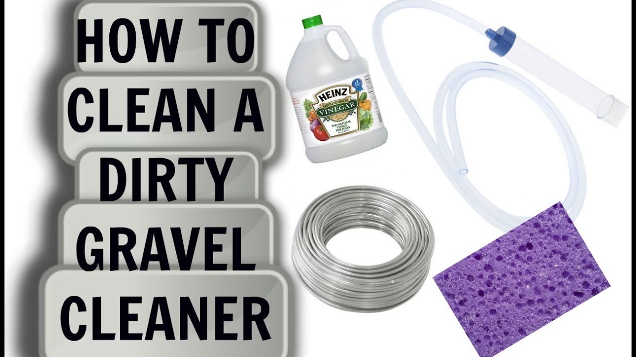 How To Clean A Gravel Cleaner Tube💦 YouTube