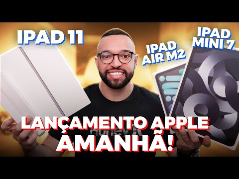 APPLE pode lançar 3 NOVOS iPads AMANHÃ! (17/10)