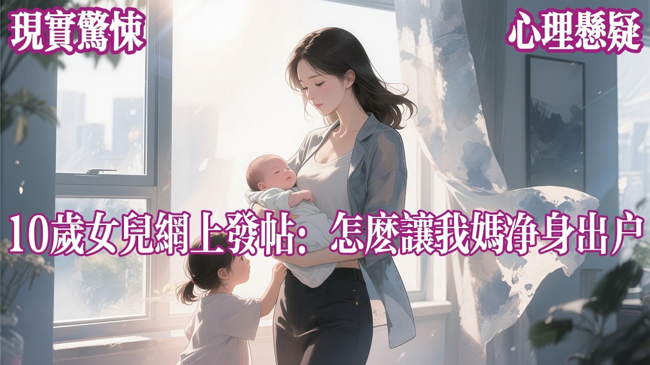 为争夺女儿抚养权奔波的第五个月。我突然刷到一条帖子：其实我有我爸出轨和家暴的证据，但我不想给我妈。如果我妈掌握了那些证据，我爸就得净身出户。我觉得我爸没错#有声小说 #完结文 #言情