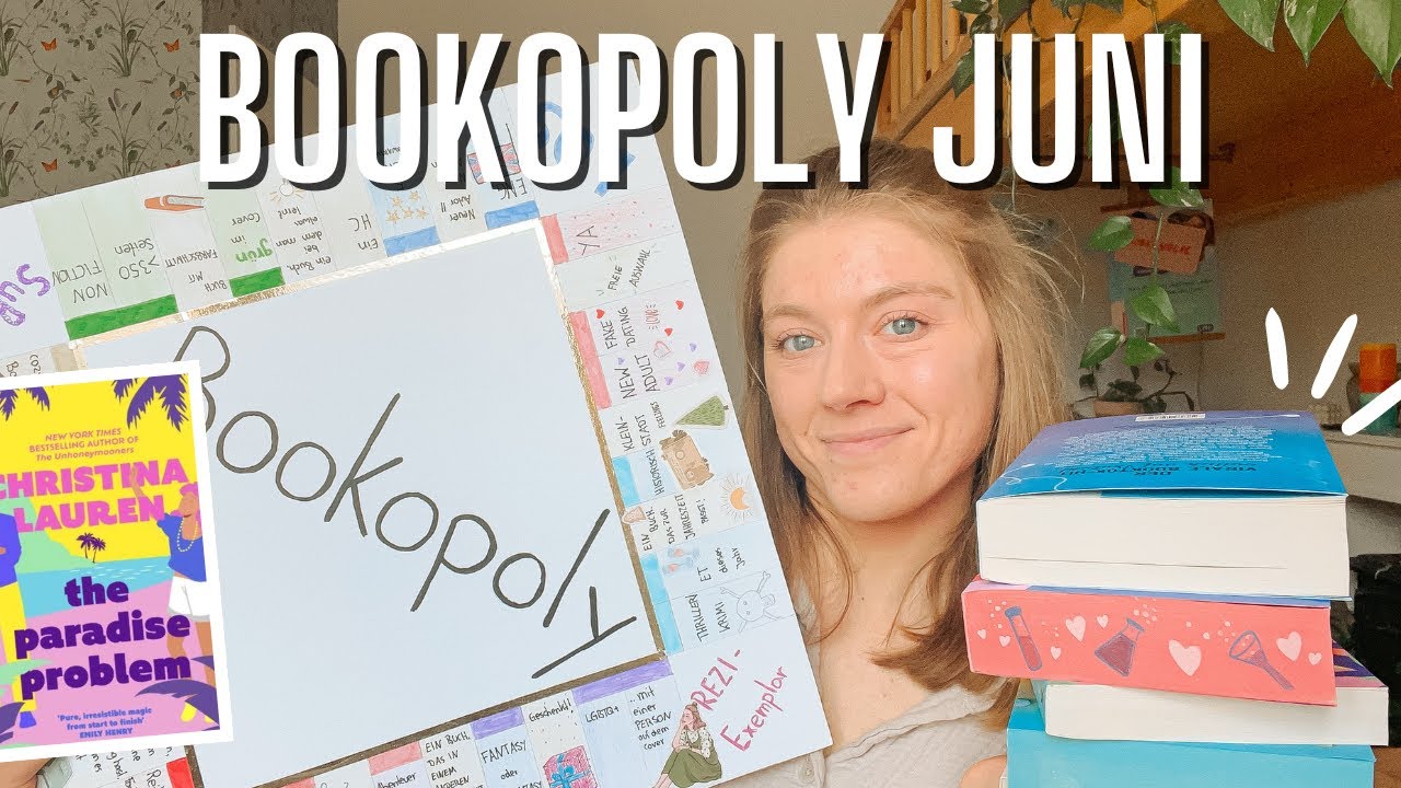Bookopoly Juni ☀️| Welche Bücher werde ich noch diesen Monat lesen? | Bookaholicgroup