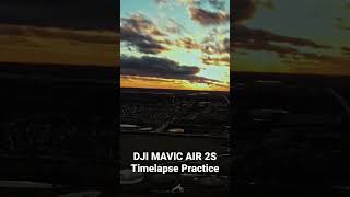 Timelapse practice with the DJI Mavic 2s. #drones #dji #timelapse #clouds  #djimavicair2s