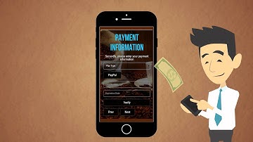 ✅ Mobile Ordering App for Coffee Shop 2D Animation Explainer Video || Coffee Mobile App Promo Video