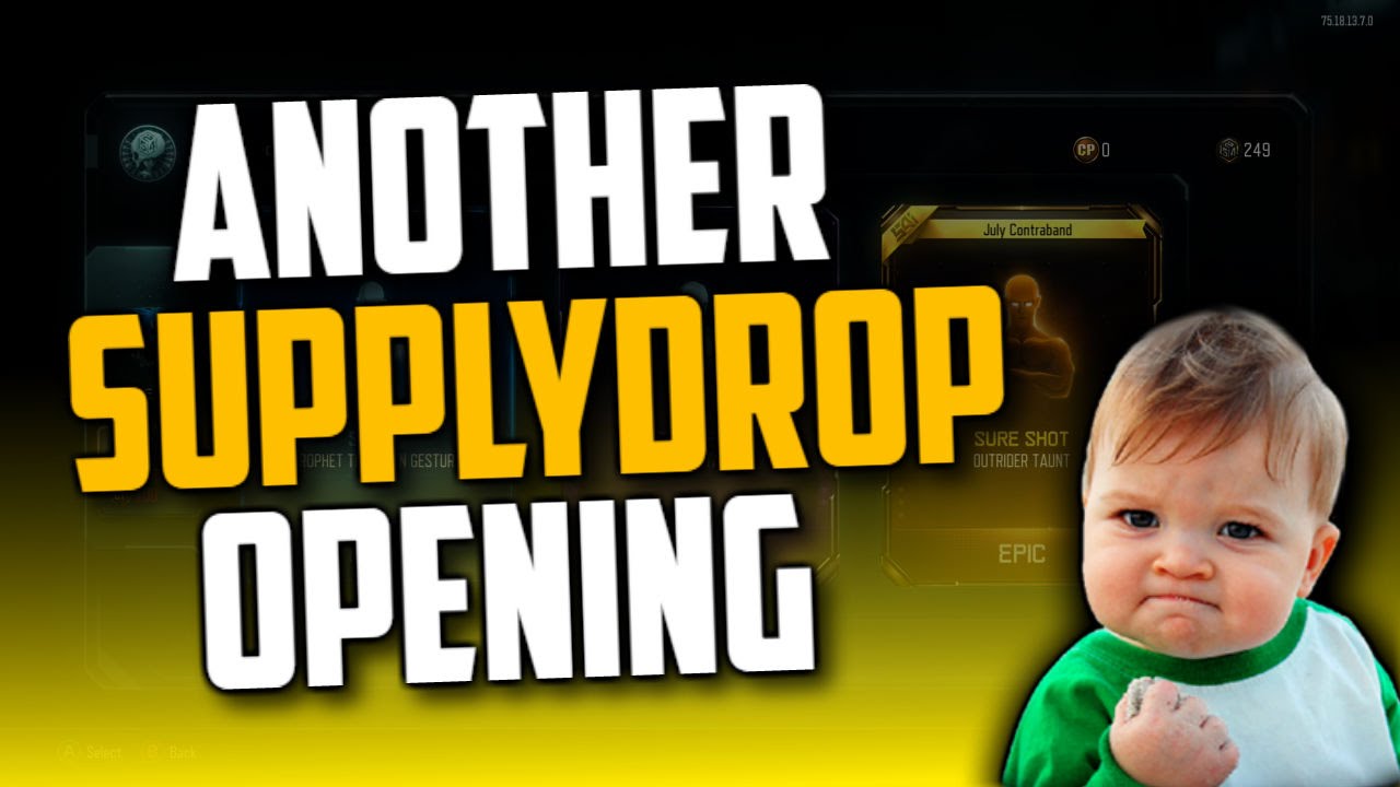 NEW DLC WEAPON AND TAUNT!! Supplydrop Opening #4