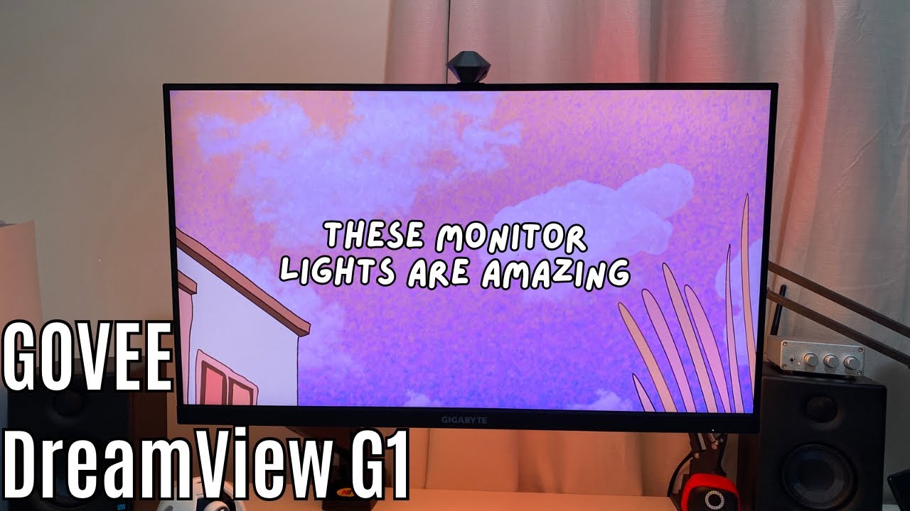 Best Gaming Monitor Lights For 100? Govee DreamView G1 Gaming Light Unboxing, Setup, & Review