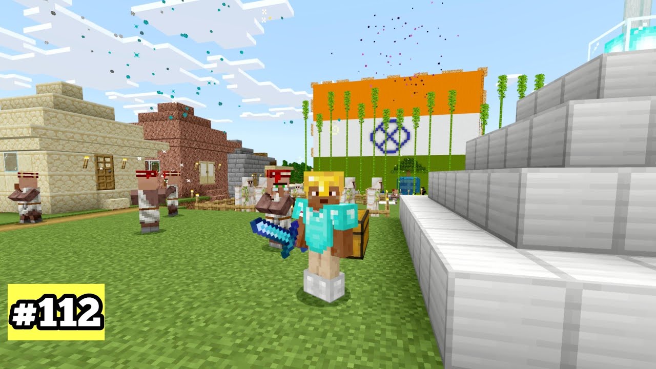 CAN I DEFEND MY VILLAGE FROM A PILLGERS RAID | MINECRAFT GAMEPLAY EP ...