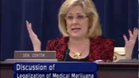 Senator Julie Denton says smoking marijuana helped...