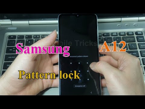 Samsung Galaxy A12 Screen lock Pattern forgot Bypass / Remove - Mobile Tricks.