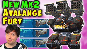 NEW AVALANCHE FURY Mk2 - Better than Trident? War Robots Gameplay WR