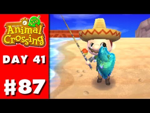 Animal Crossing: New Leaf - Part 87 - New Big Fish (Nintendo 3DS Gameplay Walkthrough Day 41)