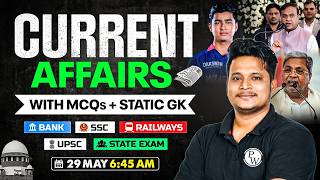 Current Affairs Today | 29 May Current Affairs 2026 | Daily Current Affairs By Raja Sir