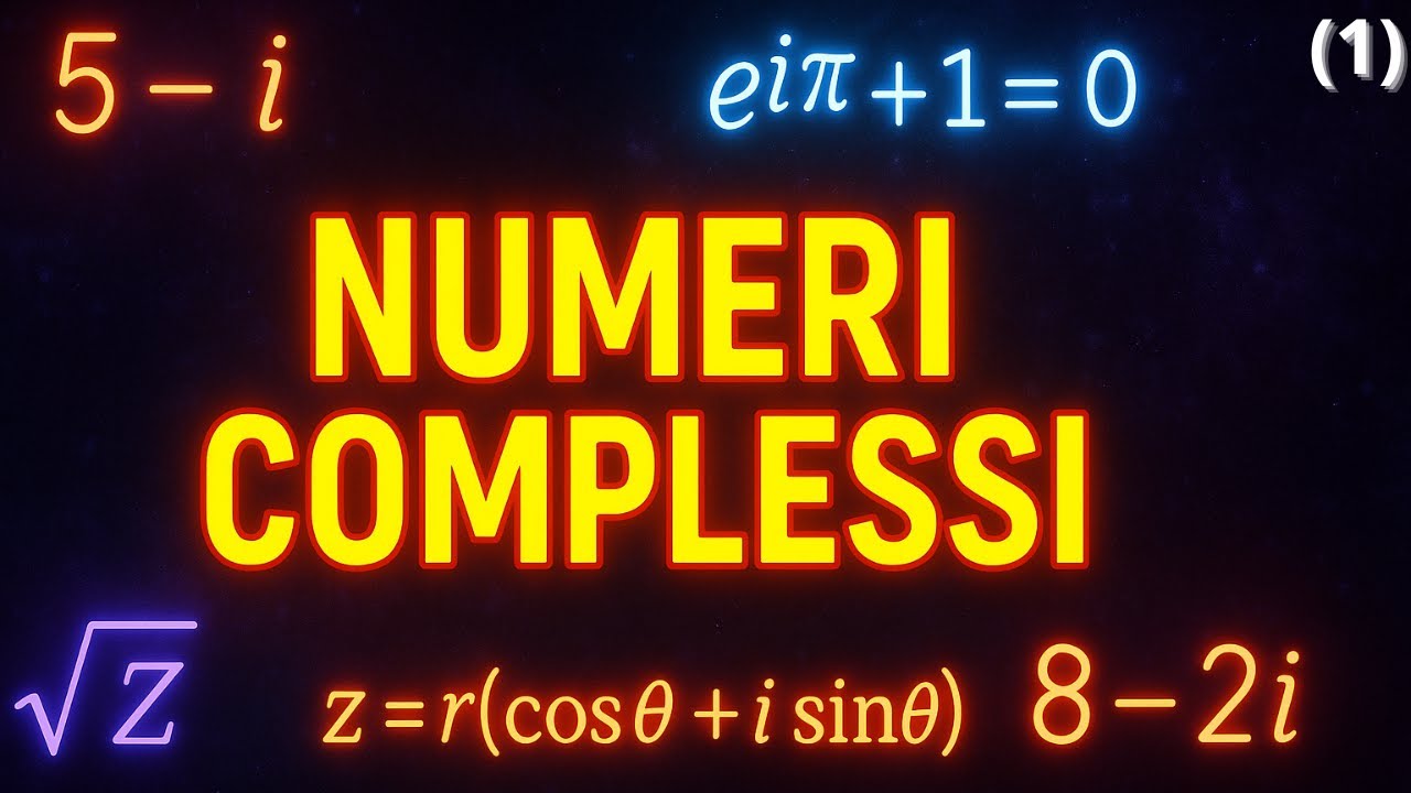 Numeri complessi: definizione, unità immaginaria, forma algebrica