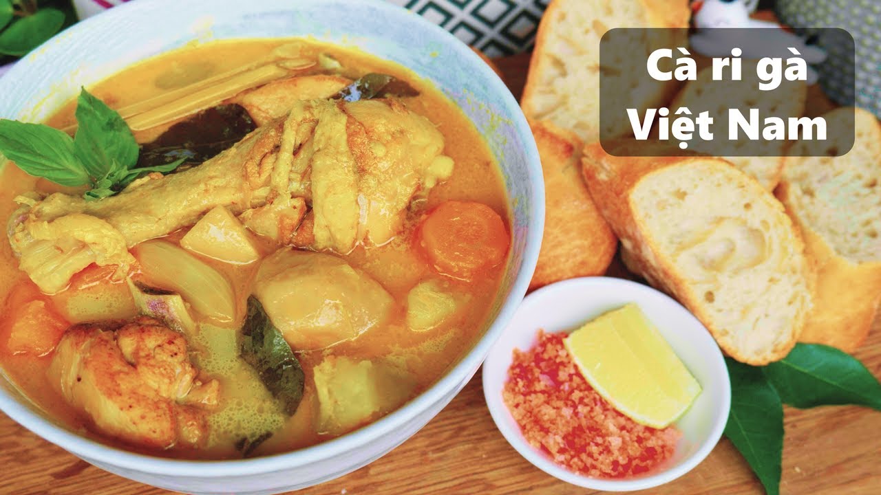 Cách làm CÀ RI GÀ đậm béo, chấm bánh mì ăn ngon xỉu 🙀 Cho thứ này vào ...