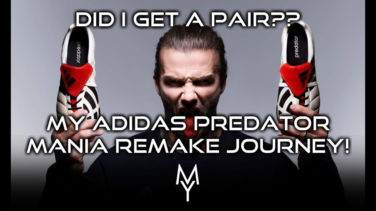 adidas release Predator Mania 'champagne pack' remake