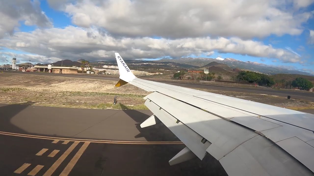 Landing at Tenerife Sur airport 27/12/2025 