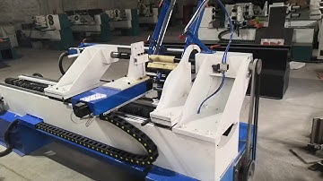 Automatic feeding CNC Wood Lathe Machine