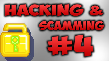 Growtopia|Hacking & Scamming #4|Get R3kt M8!